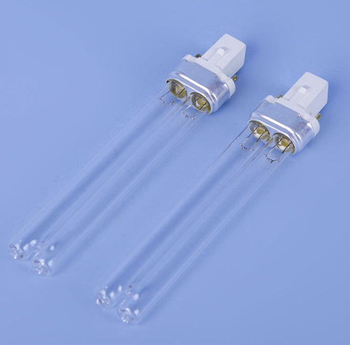 Gallium doped UV curing lamp